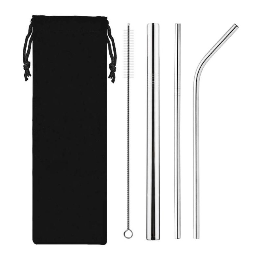 Drinking Straws Aprince PVD Titanium Coated Metal Beverage Tea Coffee 304 Stainless Steel Straw303v