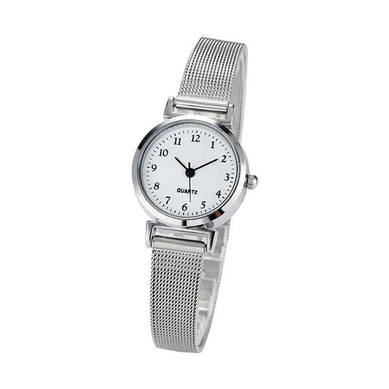 Horloges Dames Zilveren Armband Horloges Kleine damespolshorloge Dameshorloges Mode Dameshorloges Klok Reloj Mujer Relogio Feminino 24329