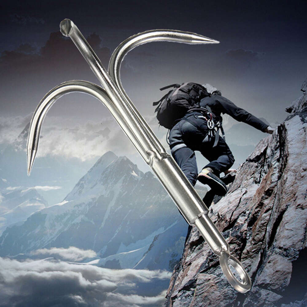 Ny Flying Steel Rock Climbing Claw Outdoor Hook Clasp Grappling Tackle Survival Mountaineering