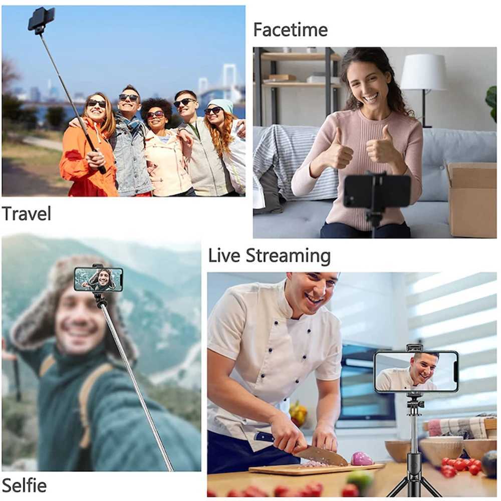 Моноподы для селфи Беспроводная палка для селфи с Bluetooth для мобильного телефона Iphone Android Селфи-стержень с дистанционным управлением для мобильного телефона в погребе Boom 24329