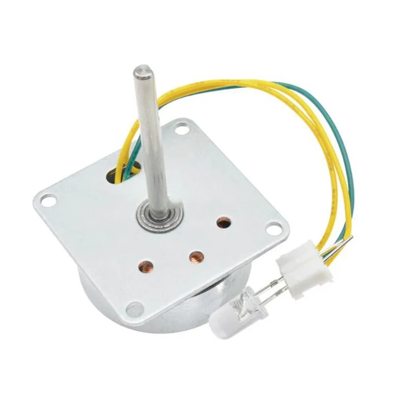 Partihandel Trefas AC Micro Brushless Generator Mini Wind Hand Generator Motor med LED-lamppärla 3-24V DIY för Arduino