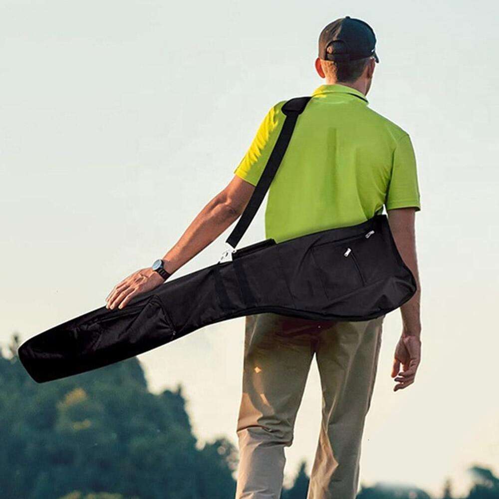 Nouveau 1 pièces transporter Golf pliant Club stockage épaule légère peut contenir un nouveau sac Portable complet