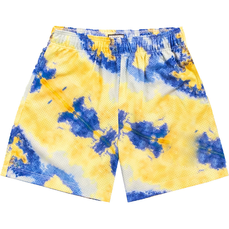 Surfras de malha de malha de malha Designer de basquete feminino calças curtas, executando fitness solto fit futebol esporte curto para designer de homem