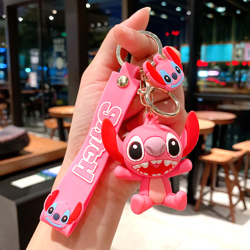 Designer keychains accessories Cartoon figure Steed Key chain rings pendant Car keychains claw machine Doll machine backpack pendant