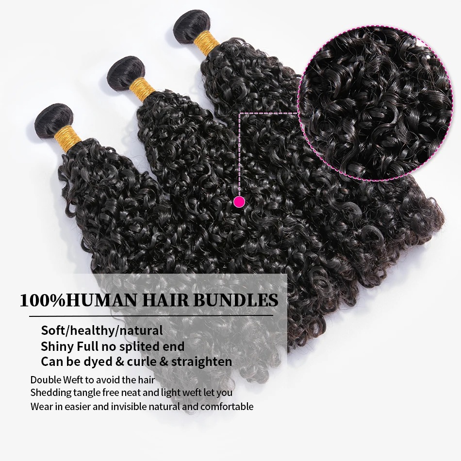 Braziliaanse 10A Kleine Spiralen Krullend Bundels Onverwerkte Kinky Krullend Menselijk Haar Pixie Krullen Weave Alleen Virgin Haarverlenging 3B 3C