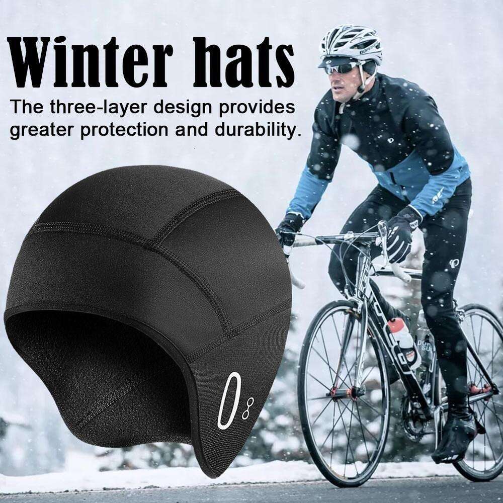 Nuevo 1 Uds. Forro de casco pequeño para ciclismo al aire libre protección para la cabeza cubierta de lana a prueba de viento cálido esquí de montaña gorro para el frío