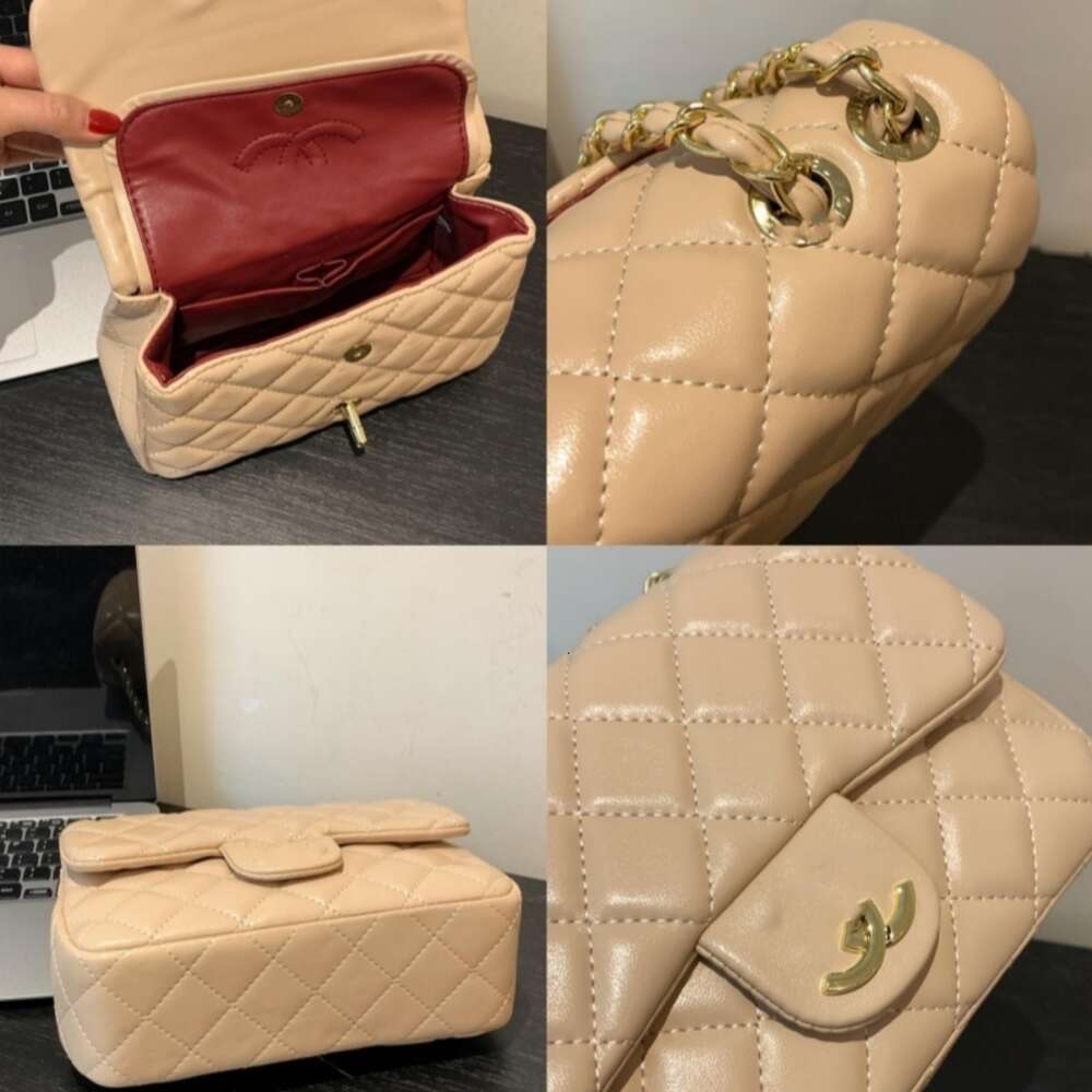 Borsa a tracolla 80% moda leggera borsa da donna di design di lusso Golden Globe nuova borsa a tracolla in vera pelle uomo grasso fragrante vento Lingge catena di moda