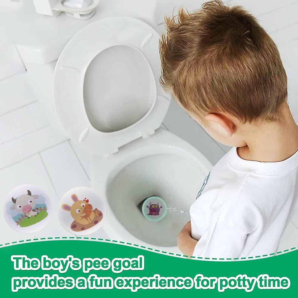 Potty Training Stickers Toilet Color Changing Stickers Pee Targets Potty Training Seat Stickers Urinal Bullseye for Kids