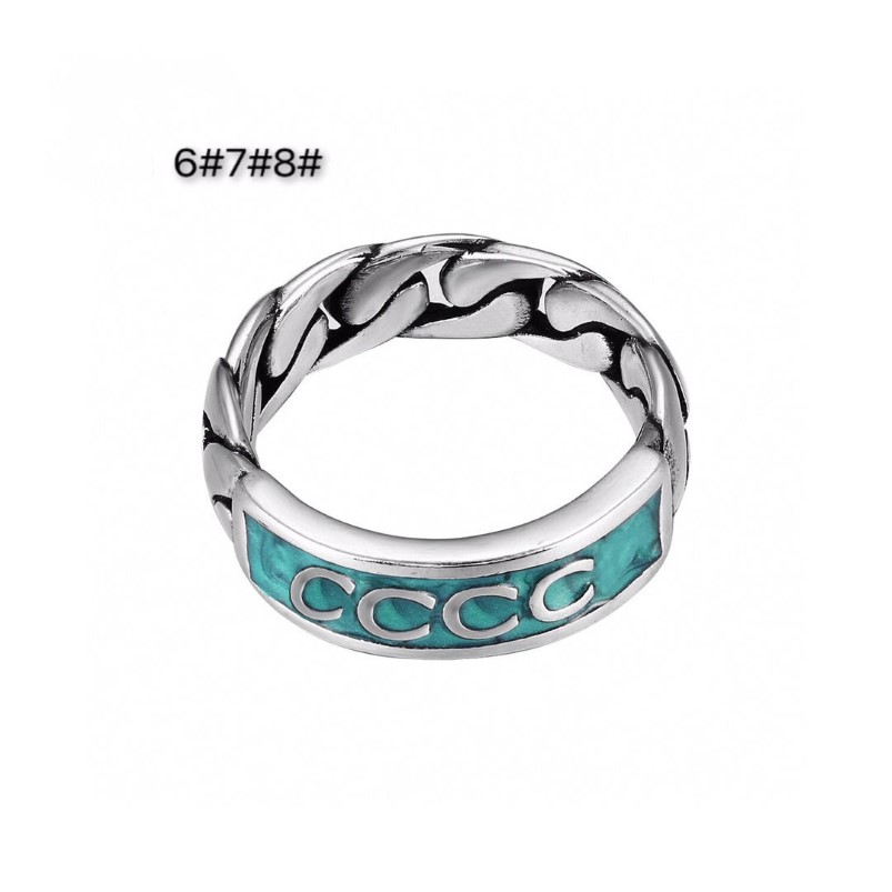 Mens Band Rings For Woman Designer Silver Ring Blue Enamel Hip Hop Men Range Party Jewelry Women 925 Sterling Love Couple G Rings 2540