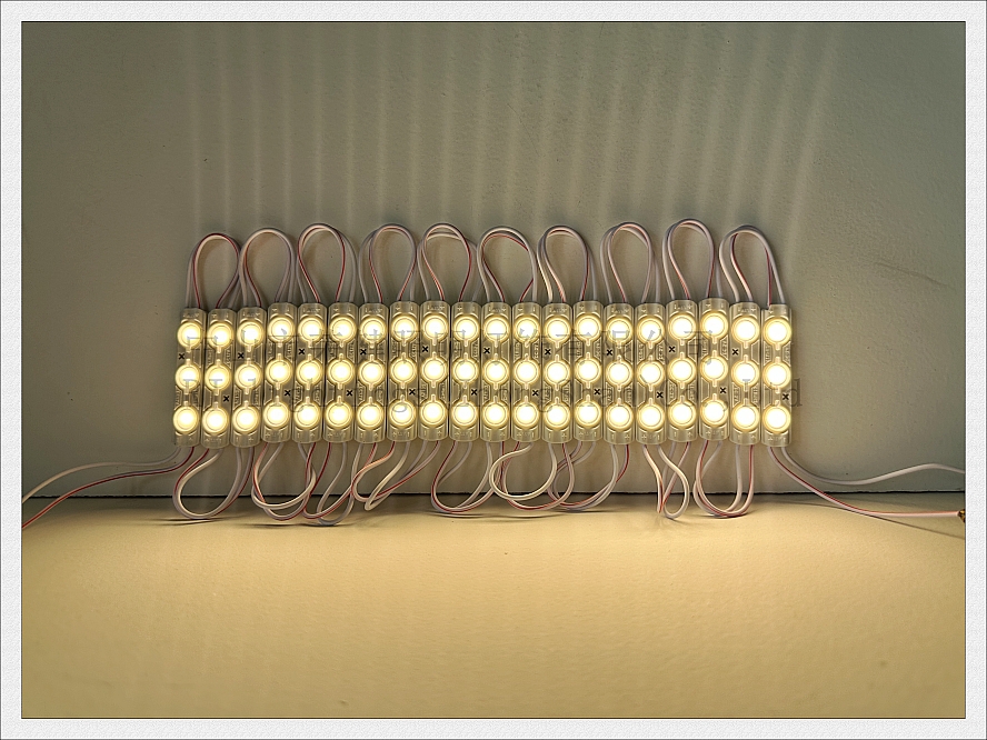 Moduł Super LED Wodoodporny IP65 Moduł światła LED dla znaku znaku DC12V 60 mm*13 mm*4 mm SMD 2835 3 LED Aluminium PCB PVC