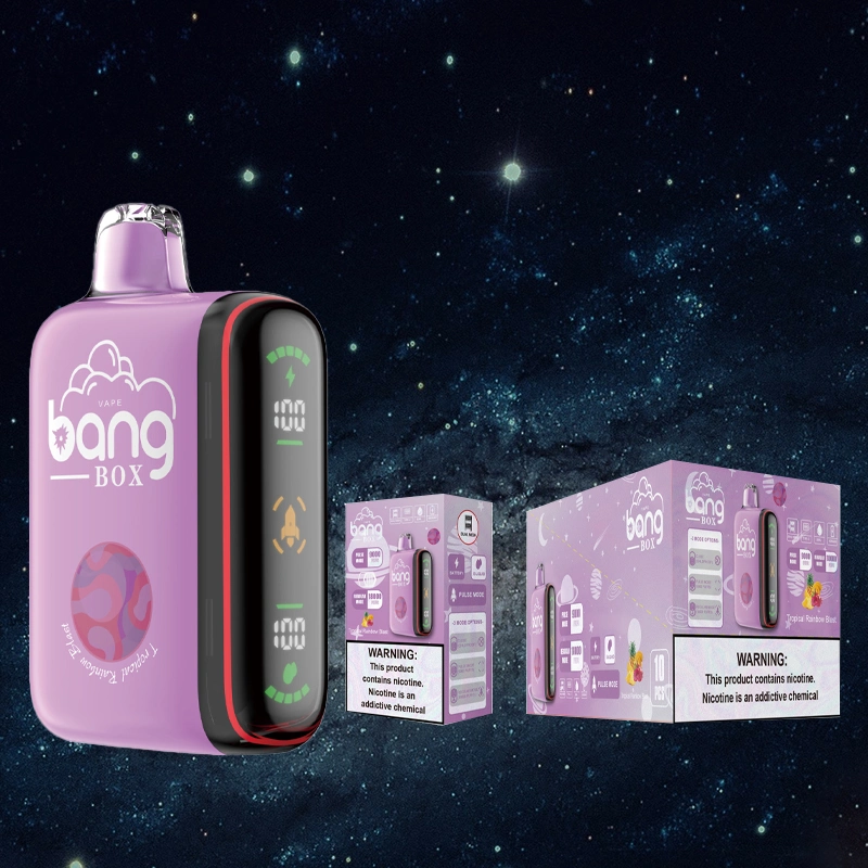 Wholeslae Degital Box Bang 12000 Puffs mit verstellbarem Knopfbildschirm, Einweg-Vapes, elektronische Zigarette