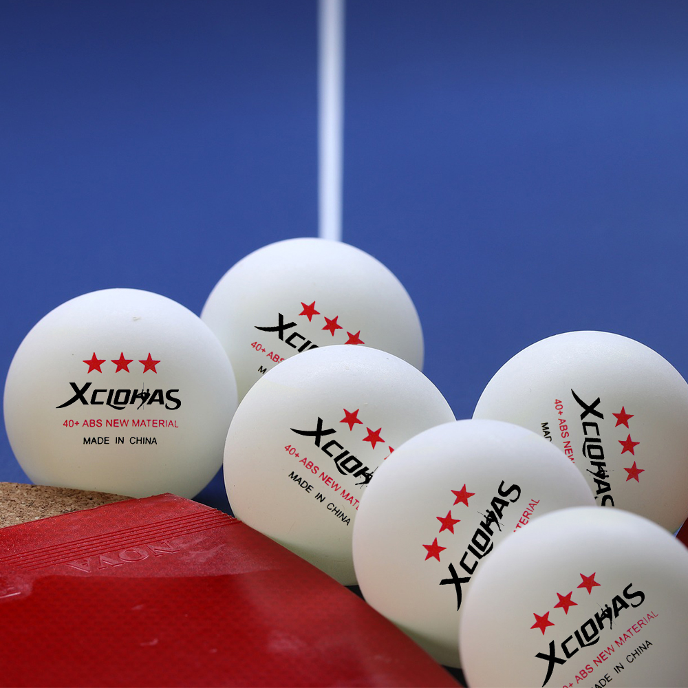 XC LOHAS Table Tennis Ball 3 stella 40+mm Diametro 2,8G Nuovo Materiale ABS Ping Ping Pong Palls