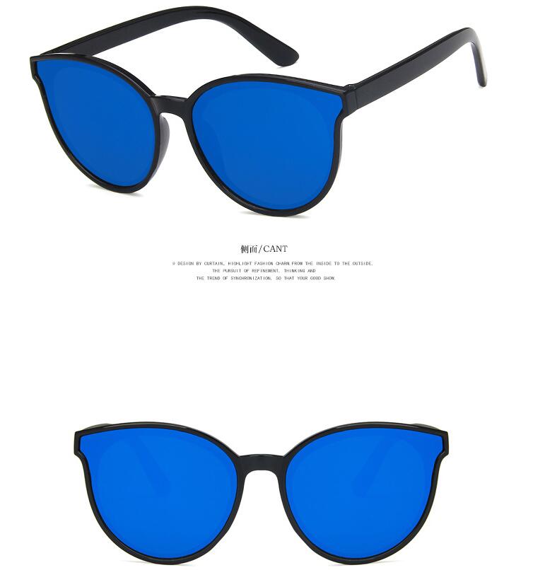 Fashion Unisx Kids Cat Eye Sunglasses Girls Boys Baby Children Toddler Round Sun Glasses Vintage oculos UV400 fast ship