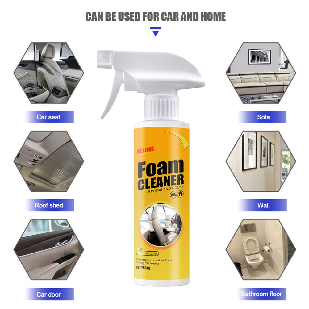 Multi-purpose Foam Cleaner Anti-aging Cleaning Automoive Car Interior Home Cleaning Foam Cleaner Auto Cleaning Foam Spray