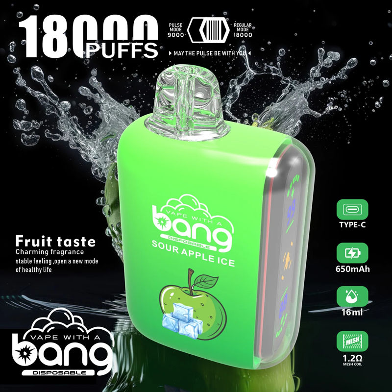 Bang Box 18000 Rookwolken Vape Elektronische Sigaret Pod Hot Selling Merk Groothandel Wegwerp Pen Waterpijp Wape