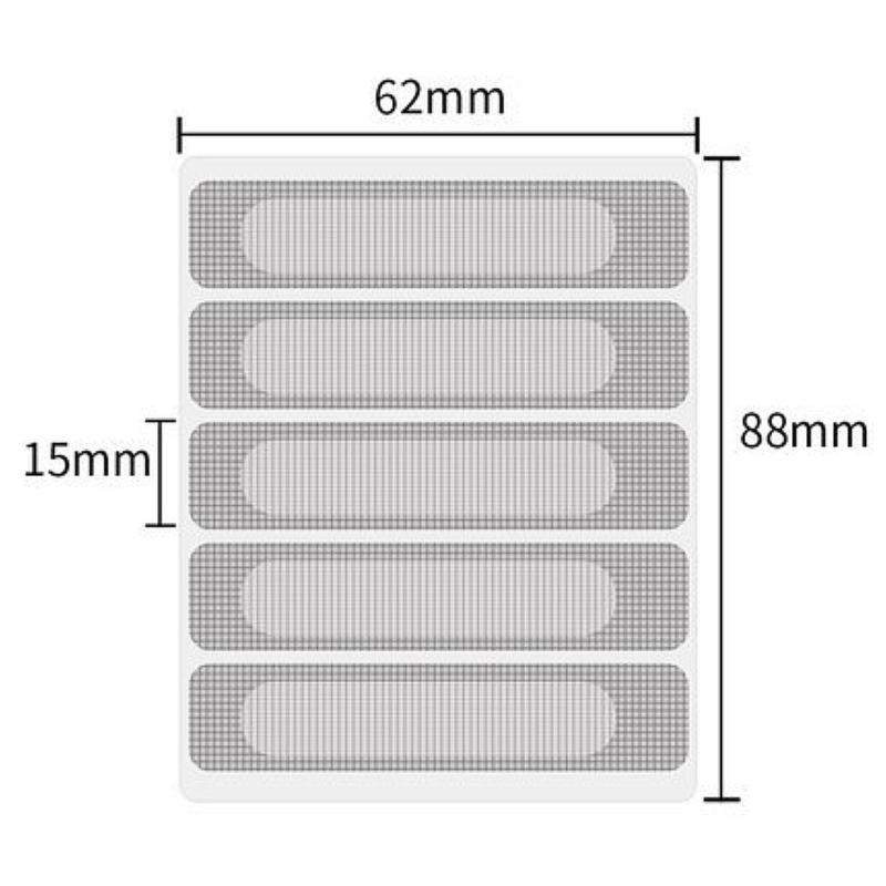 5/Schermate Repair Adesivi fissate Net Mesh Finestra Schermata Home Anti Mosquito Fly Bug Schermata Patch Tenda