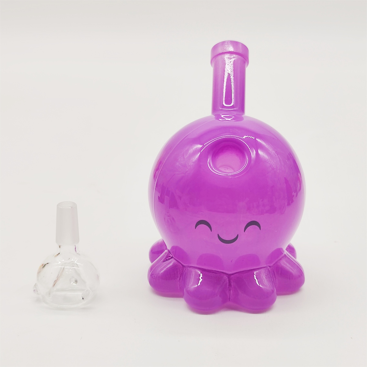 2024 Multi Color Verde Mini Polvo Bebê 4 Polegada Bongos De Vidro Tubulação De Água Bong Tabaco Fumar Tubo 10mm Tigela Dab Rig Recycler Bubbler Pipes