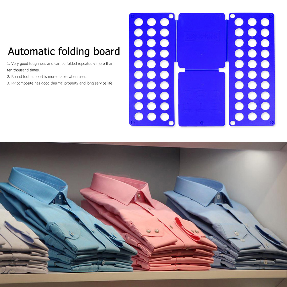 Vêtements Pliage Board T-Shirts Chautes Organisateur en plastique Luiserie Pliage Pliant chemises Contrôle en tissu pour rangement à domicile