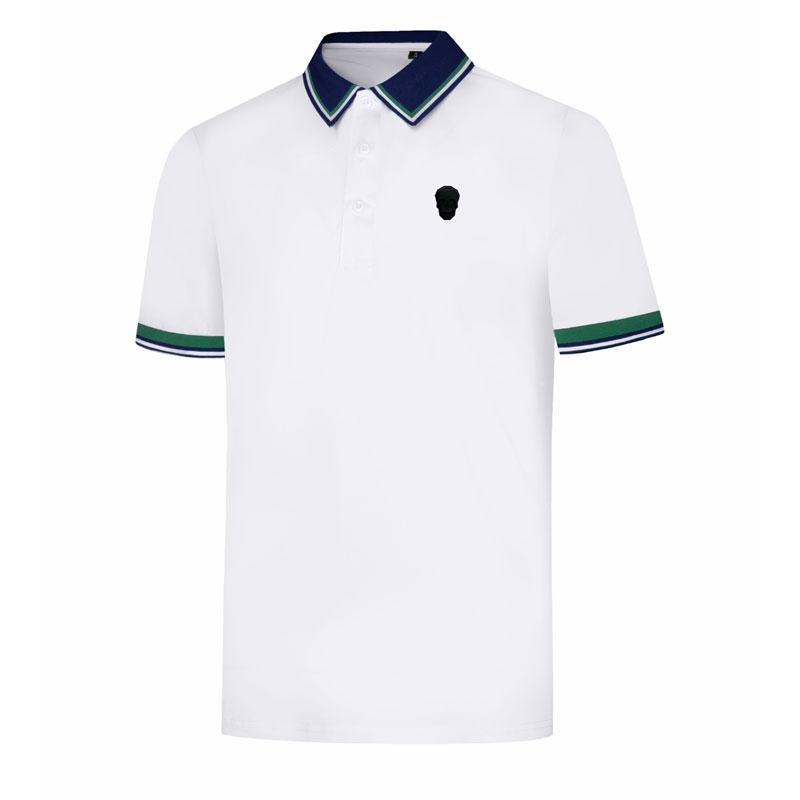 Zomer golfkleding heren T-shirts met korte mouwen, witte of zwarte kleuren JL Boy vrijetijdsmode golfkleding buitensportshirts