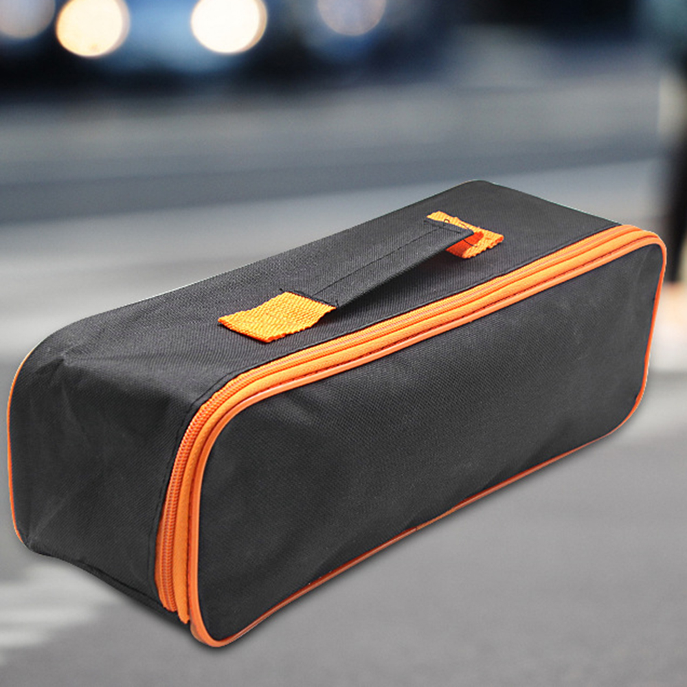 Auto -Aufbewahrungs -Reisetasche Polyester Trunk Organizer Auto Aufbewahrungsbox Hülle tragbares Verpackungs -Paket -Tool Autozubehör