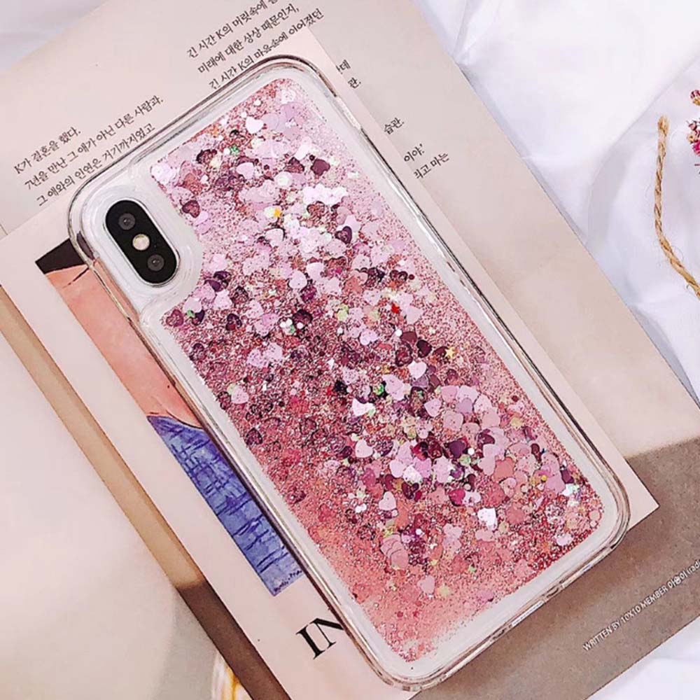 Caso de silicone de glitter glitter para Samsung Galaxy S24 S23 Fe S22 S21 S20 Fe Ultra S10 Lite S9 S8 S24 PLUS A05 A05S Tampa