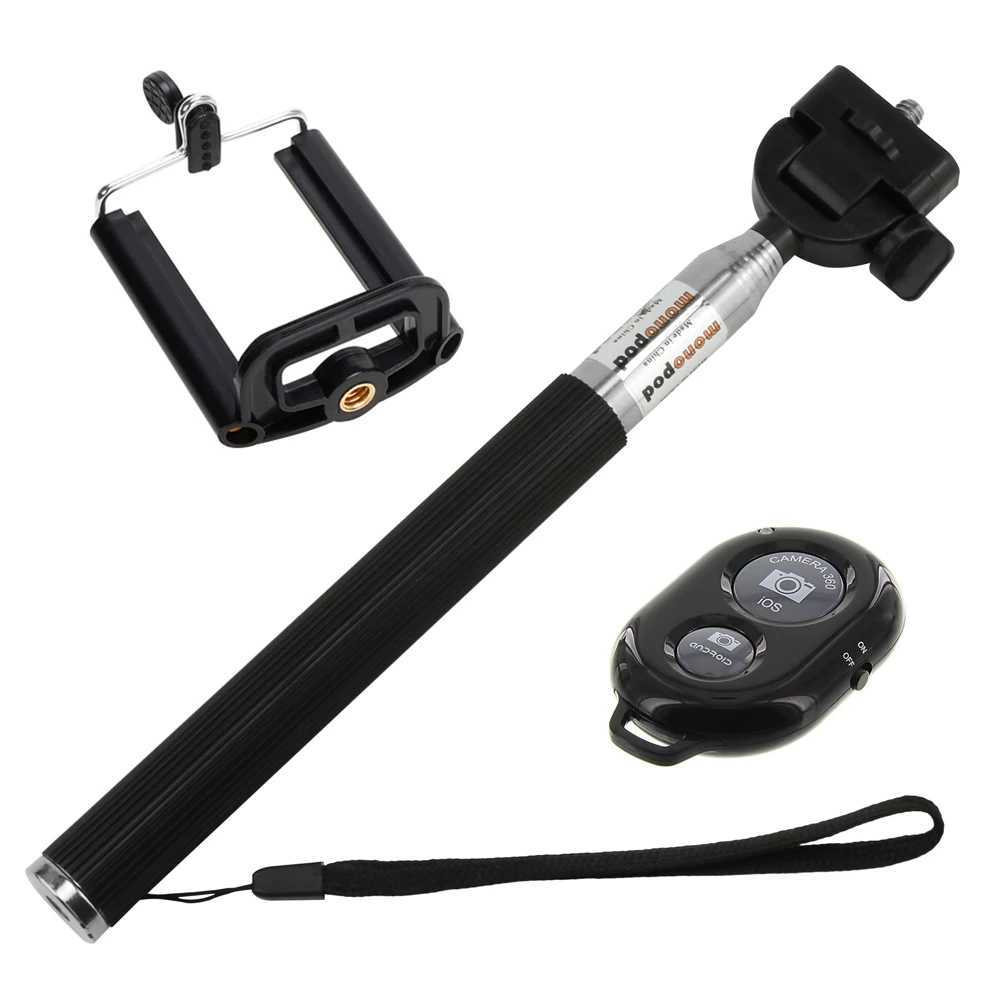 Selfie monopody selfie Sticks Selfie Stick kompatybilny z bluetooth bateria pilot migawki migawki monopod selfie statyw do smartfona 24329