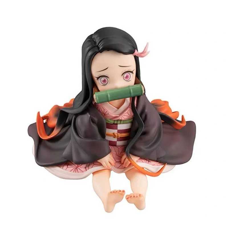 Anime Manga Dämon Premium Chokonose Japan Anime Figur 7CM PVC Kamado Nezuko Spielzeug für Jungen Anime Action Figure Kostenloser Versand Artikel 24329