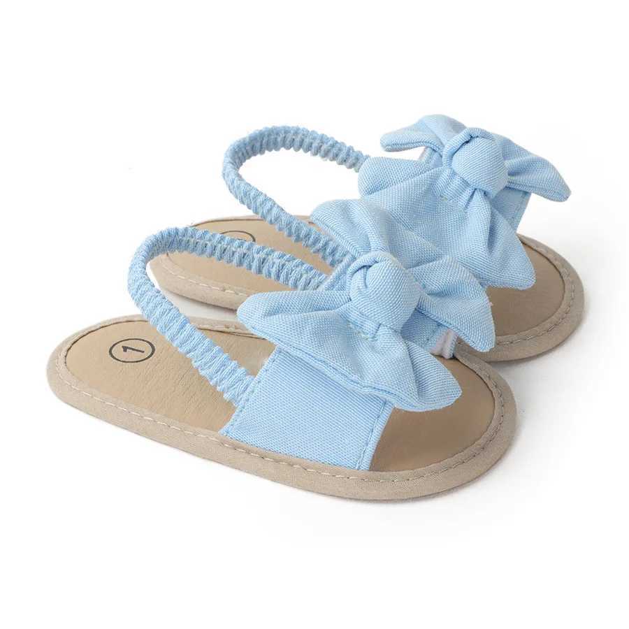 Sandali Sandali da bambina neonato Sandali primi passi neonato Scarpe estive Sandali piatti da spiaggia con farfalla i scarpe da bambino ragazzo 240329