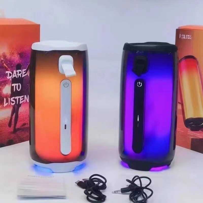 Pulse 5 Bluetooth Speaker Pulse Bluetooth Speaker Portable Full Screen Ultra Bluetooth Waterproof Bass Speaker Can Be Used For Home And Outdoor DHL Fast