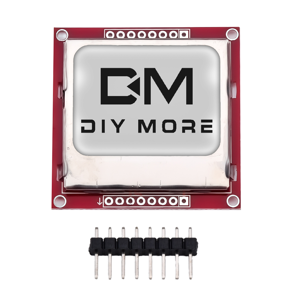 Smart Electronics LCD -модуль дисплей адаптер Adapter PCB 84*48 84x84 ЖК -дисплей 5110 Nokia 5110 Экран для Arduino