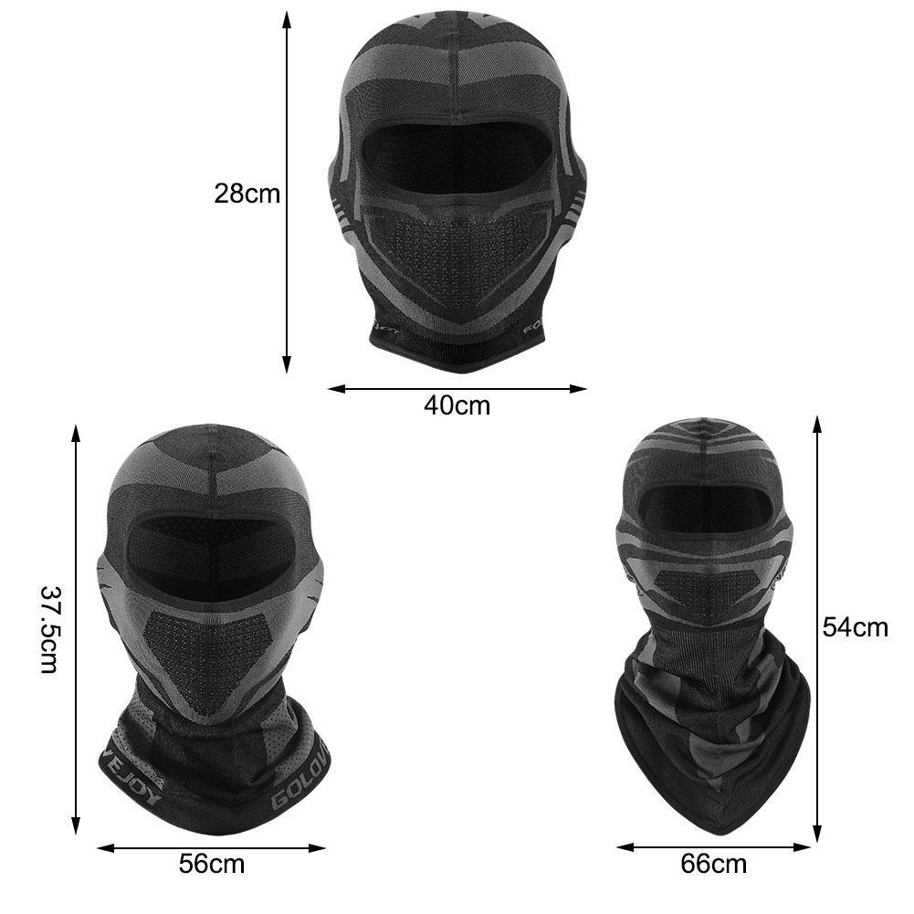 Winter -Motorradmaske hält warme thermische Stricken Balaclava Motorrad Biker Gesichtsmaske Windschutz Ski Maske Reitmasken Frauen Frauen