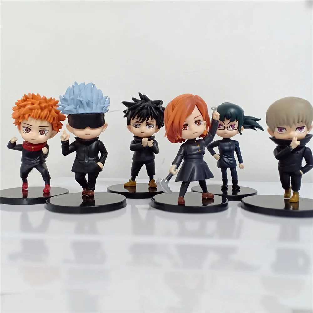 Anime Manga Jujutsu Kaisen Figur Itadori Yuji Fushiguro Megumi Inumaki Toge Ryomen Sukuna Gojo Satoru Figur Spielzeug Q Poset Anime Figur 240413