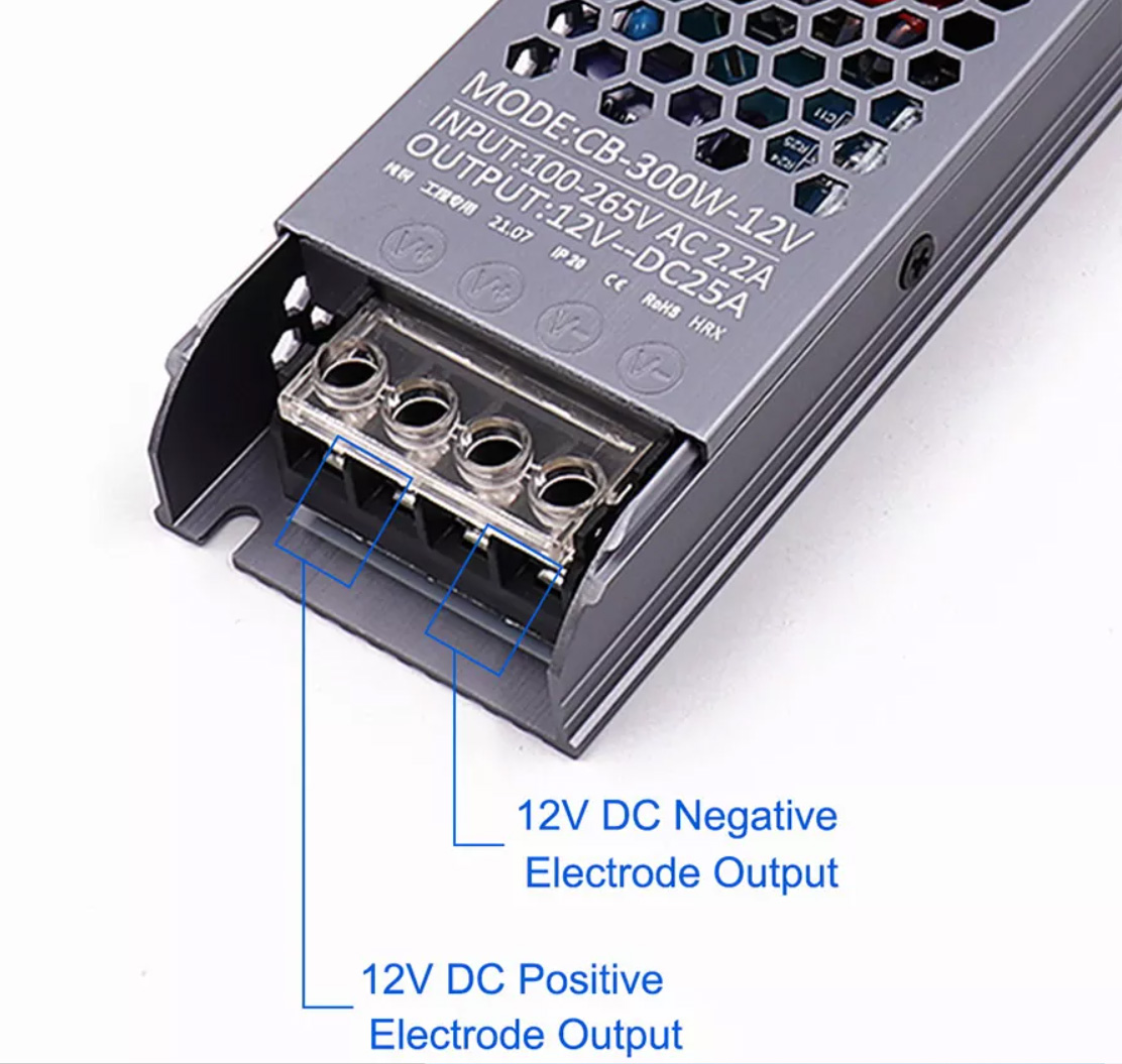 1-Ultra Thin LED Power Supply DC 12V 24V 48V Belysningstransformatorer 60W 100W 150W 200W 300W 400W 500W Driver för LED-remsor