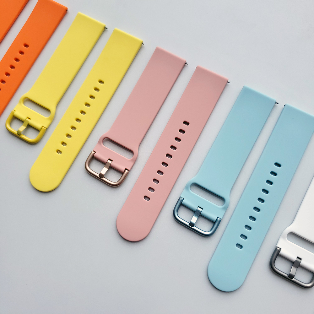 Band de monator pour huami Amazfit Smart Watch Silicone bracelet en silicone pour Amazfit Bip GTR 3 Pro / 47mm 42mm GTS 2 2E Stratos Bracelet