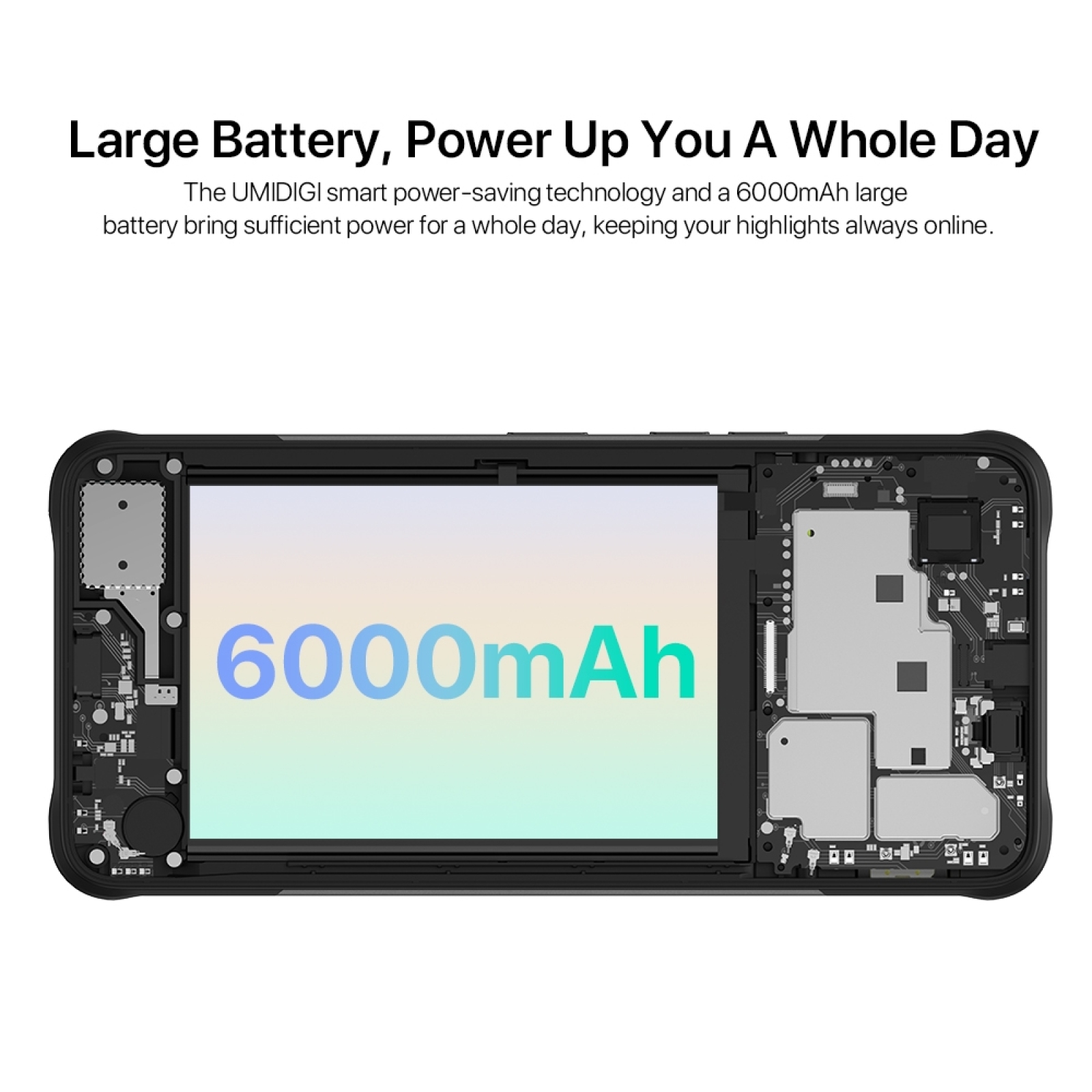 Umidigi G5 Mecha Teléfono resistente 8GB+128GB 50MP Cámara 6000mAh 6.6 pulgadas Android 13 UniSoc T606 Octa Core 4G Smartphone