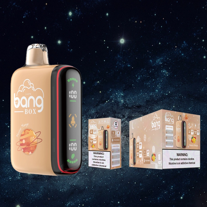 Wholeslae Degital Box Bang 12000 Puffs mit verstellbarem Knopfbildschirm, Einweg-Vapes, elektronische Zigarette