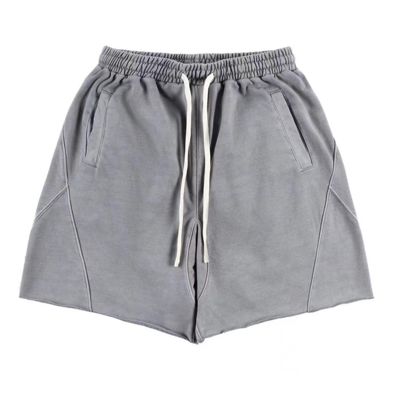 Washed Shorts Mężczyźni kobiety proste szorty Brechy Blacze