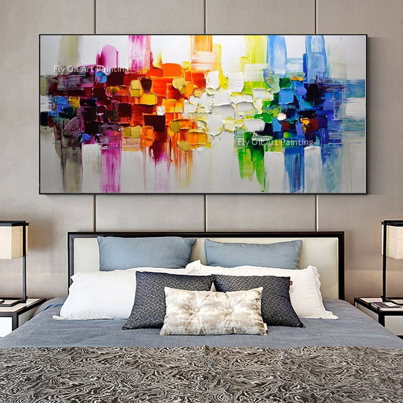 Mural Modern Modern Abstract Pintura Decorativa Óleo de parede Picture Impressão paisagem abstrata arte obra de arte