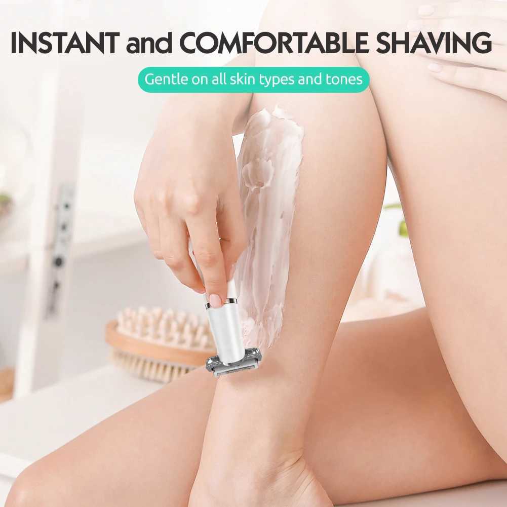 Elektriska rakare Elektrisk hårborttagning Ansiktsepilator för kvinnor Oneblade Electric Razor för män Body Hair Trimmer Bikini Trimmer Women Shaver 24329