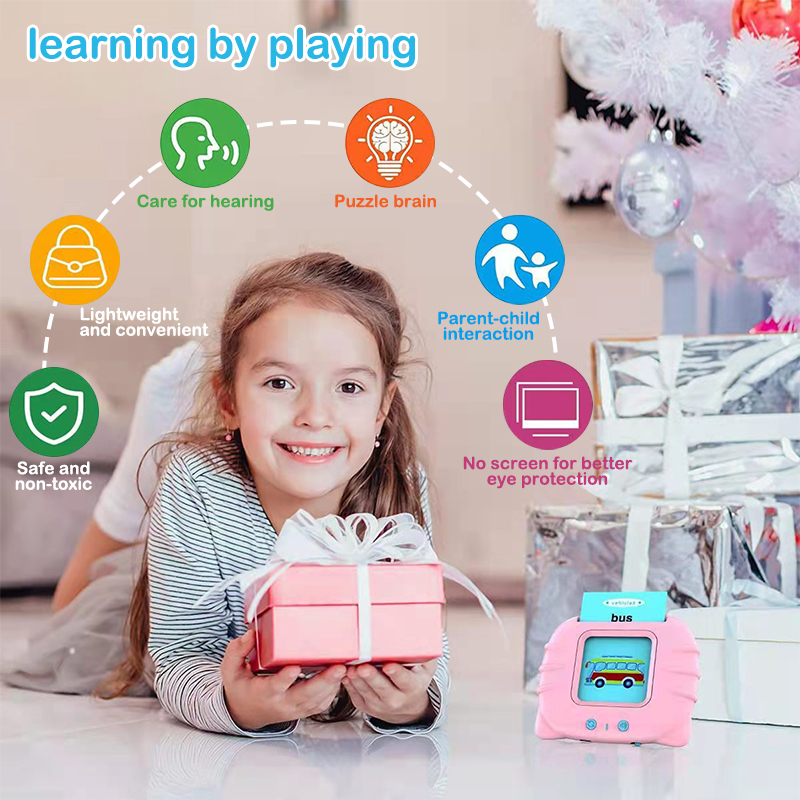 Talking Flash Cards for Toddlers 224 Sight Words Flash Cards Kids English Language Libro elettronico Kids Educational Learning Toy