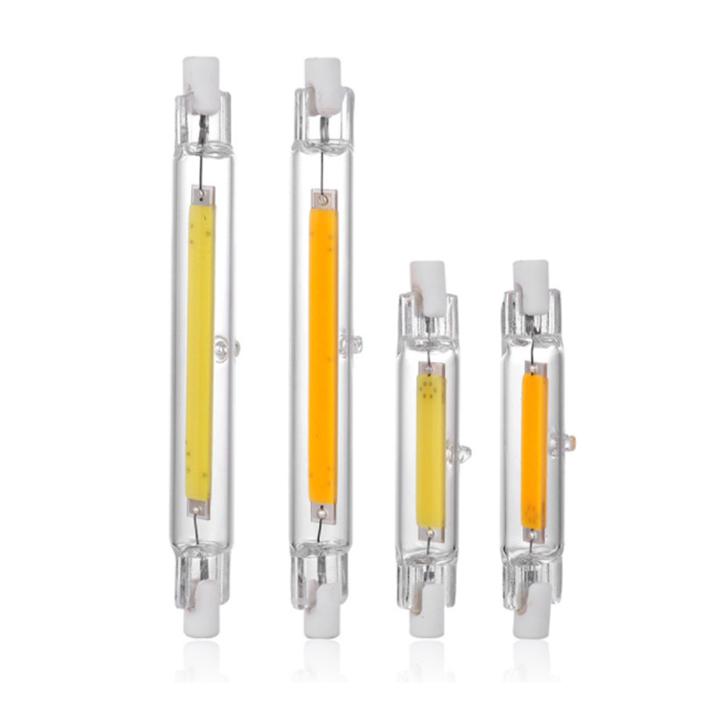 8W 10W 12W LED R7S COB TUBE BALBE 78MM 118MM AC220V 230V 240V Remplacer la lampe halogène J78