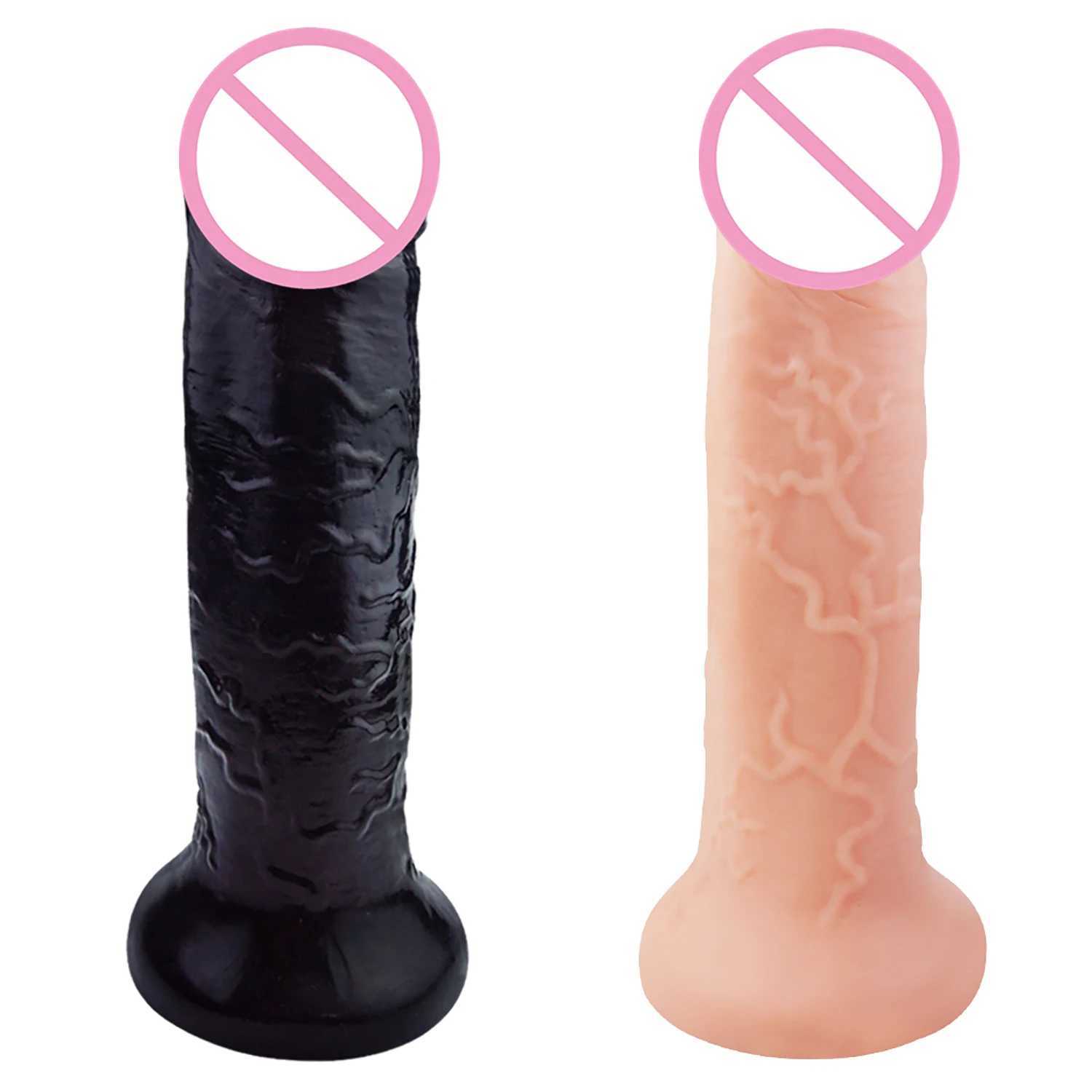 NXY Dildos Dongs Overdimensionerade realistiska analpluggdildo för män och kvinnor Stimulering av vagina anus enorma sexleksaker dilator 240330