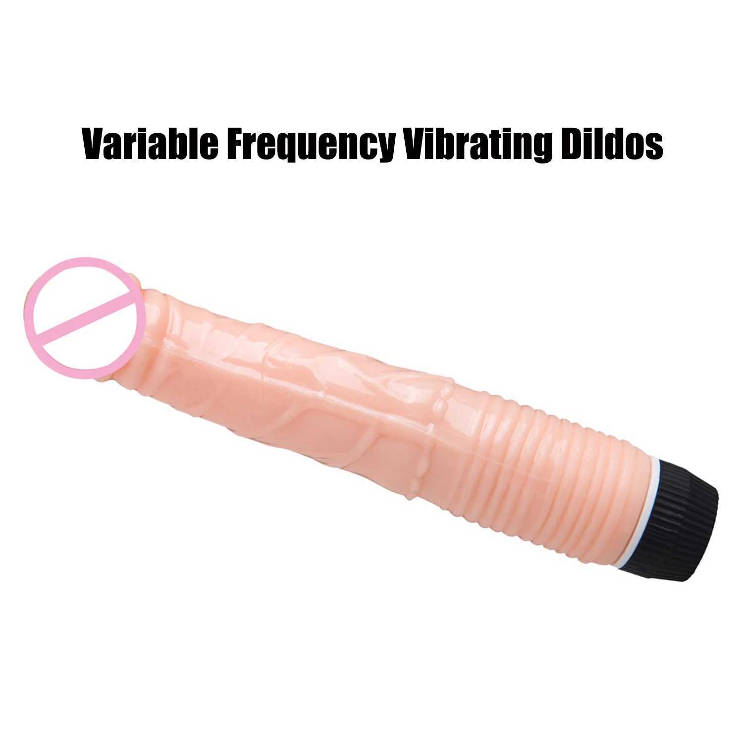 Nxy Dildo Dongs Frequenza variabile Vibrazione Pene realistico Vibratore Fallo morbido Masturbatore Enorme cazzo erotico Giocattoli sessuali donne 240330