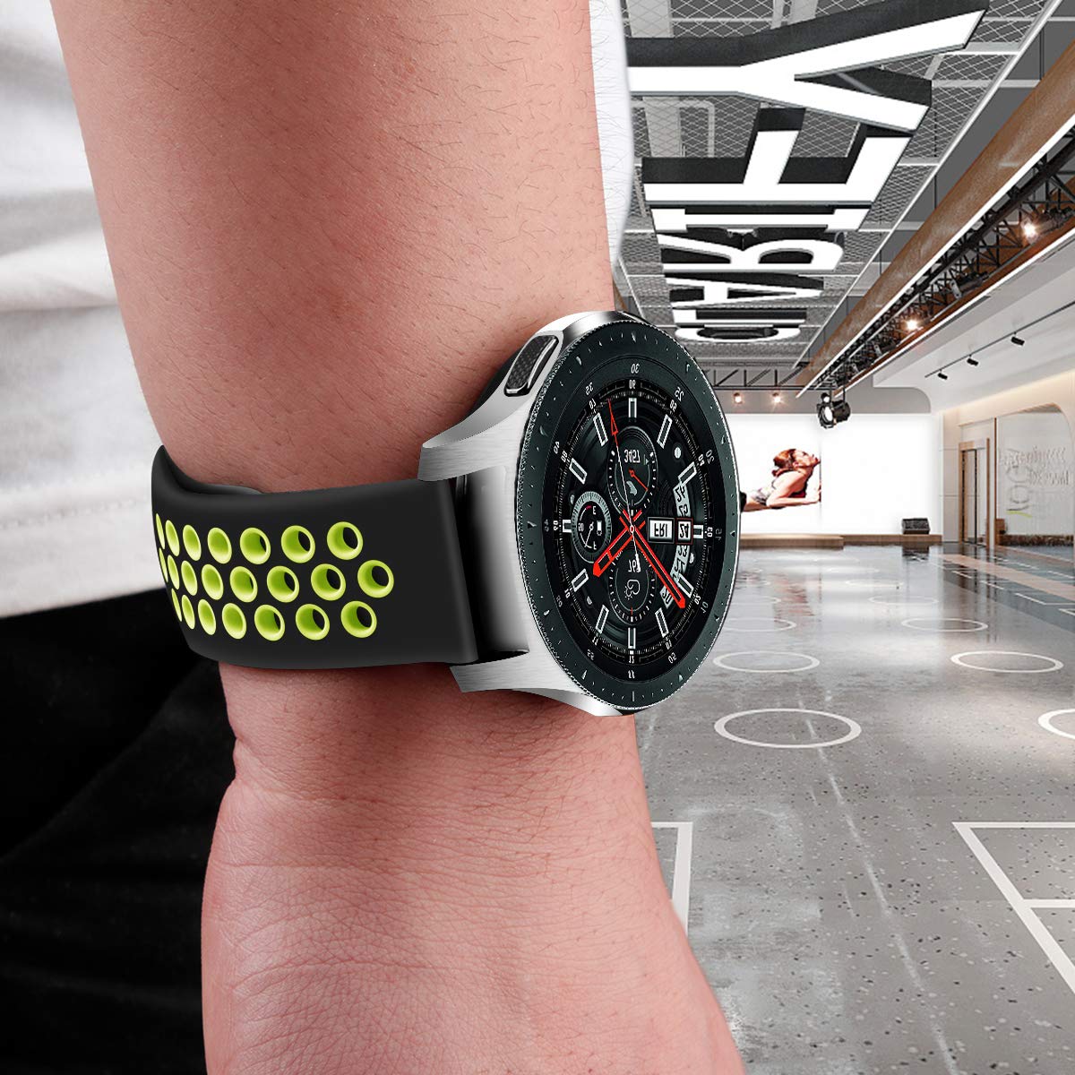 Радужные полосы для Huawei Watch GT Runner GT 3 42 мм 46 -мм GT2 Pro Silicone Bess для запястья для Honor Watch GS 3 Magic 2 Спортивный браслет