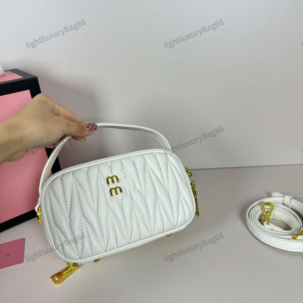 10A Mirror Quality Camera Pink Designer Bag Brands Portable crossbody camera bag preppy Fashion Women Handbag Venetas Leather Bags Mini Small Design Colors 240331