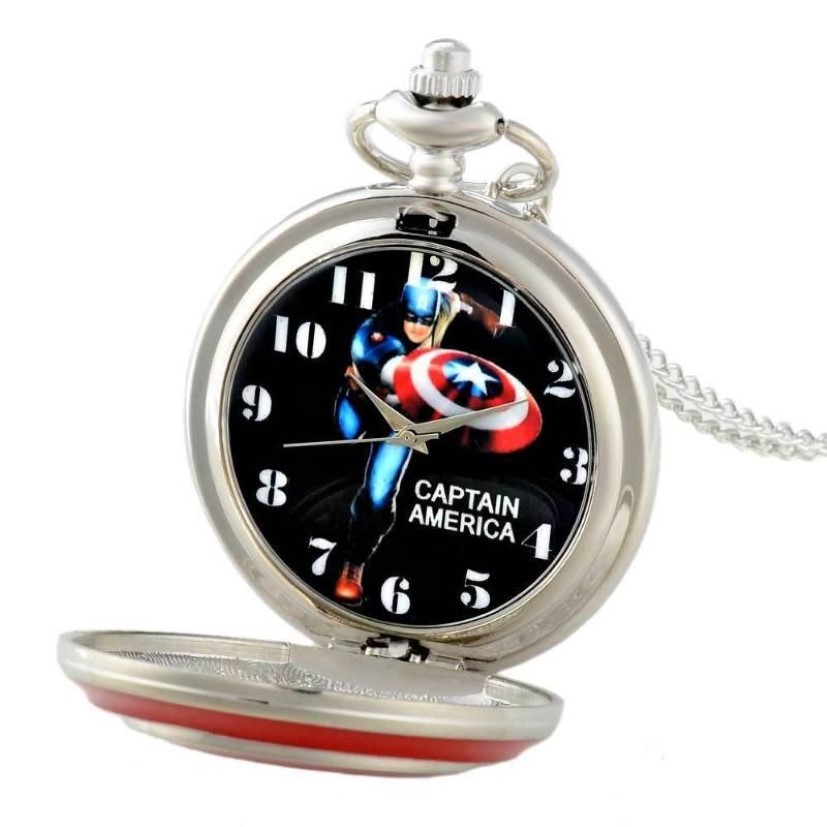 Pocket Watch Full Pendant Chain Quartz Watches Unisex Men fob Chain Pocketwatch hand runt277x