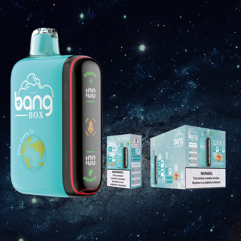 Wholeslae Degital Box Bang 12000 Puffs mit verstellbarem Knopfbildschirm, Einweg-Vapes, elektronische Zigarette