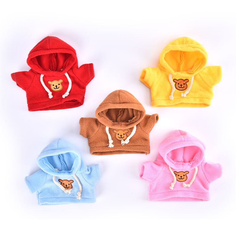 30cm 오리 개 플러시 인형 의류를위한 인형 액세서리 30cm Lalafanfan Duck Hoodie 전체 동물 의류 장난감을위한 미니 배낭