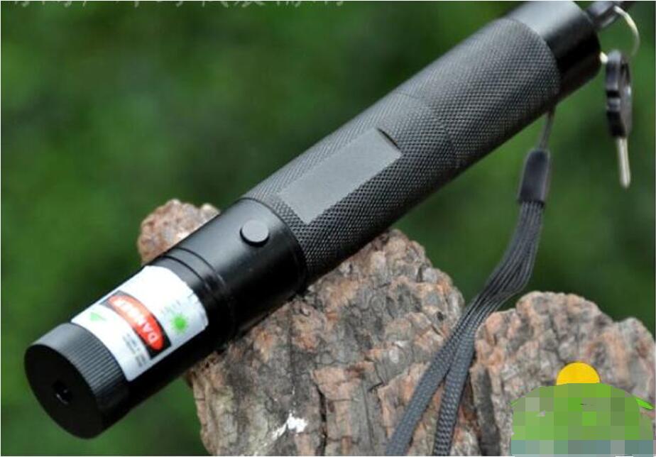 Hunting 10000m 532nm 5mw Green Laser Pointer Sight SD 301 Pointers High Powerful Adjustable Focus Red dot Lazer Torch Pen Projection with no Battery