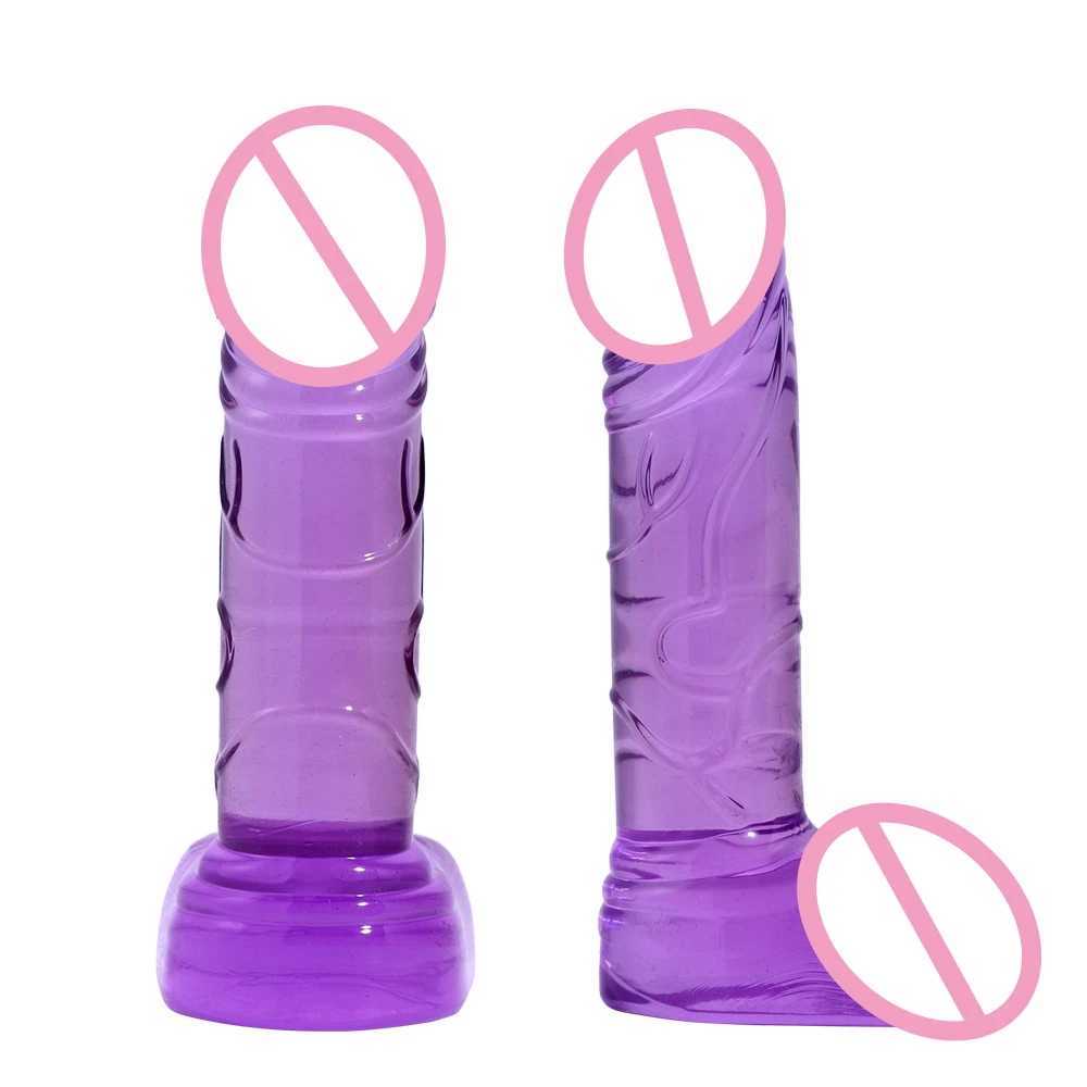 Nxy Dongs Dongs Crystal Dildo Portatile Mini Pistola in acciaio Simulazione Dildo Tpe Materiale Giocattolo del sesso Wireless adulti 240330